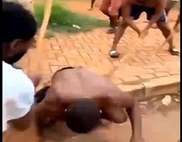 Watch Video: Sad As Thief Beaten To Death By University Students