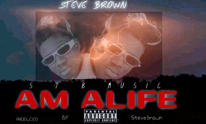 Ghanaian Upcoming Artist Steve Brown Unveils Soul-Stirring Single ” Am  ALIFE “