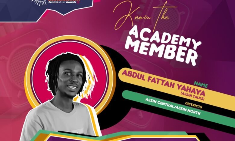 Blogger Extraordinaire Assin Talks Joins Central Music Awards’23 Academy