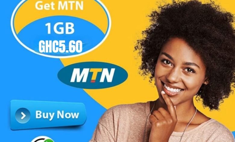 Buy Cheap(1GB for 5gh) MTN or AirtelTigo Internet Data Online With Momo