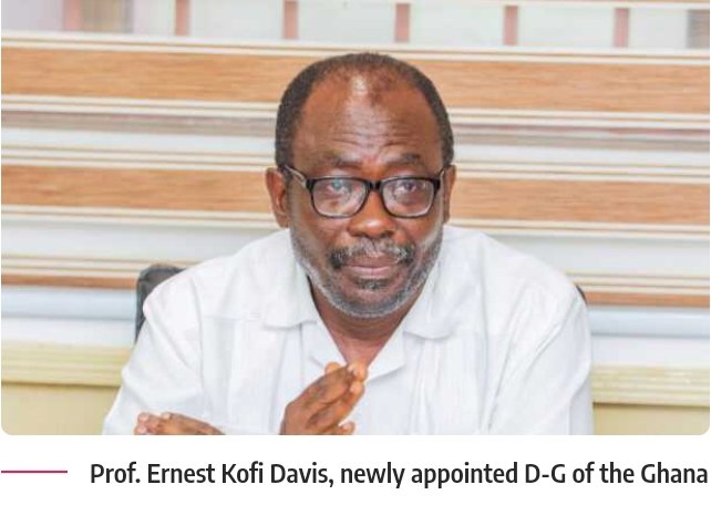 Biography of Prof. Ernest Kofi Davis, New Director-General of GES