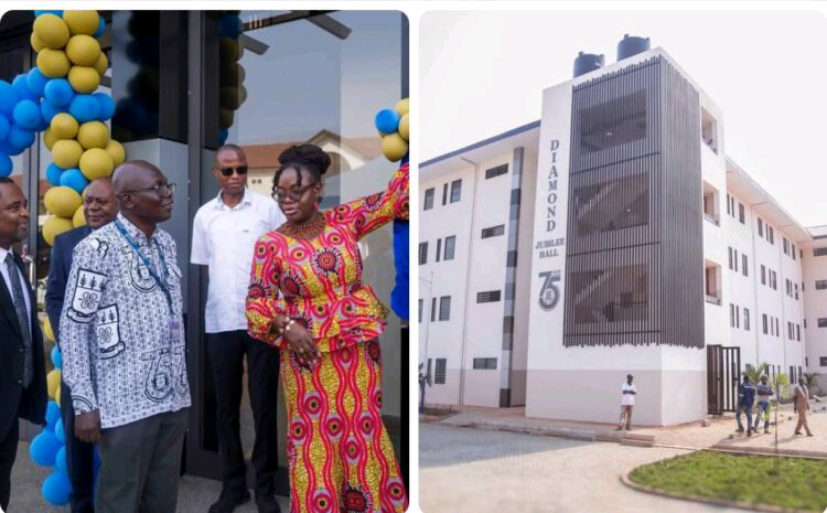 University of Ghana Commissions Diamond Jubilee Hall, a 1,256-bed Facility